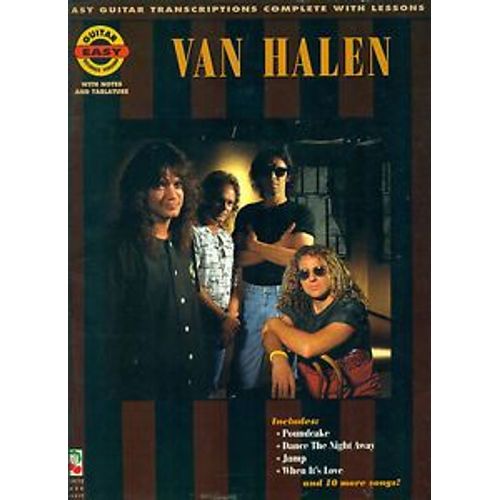 Van Halen Easy Guitar Transcriptions