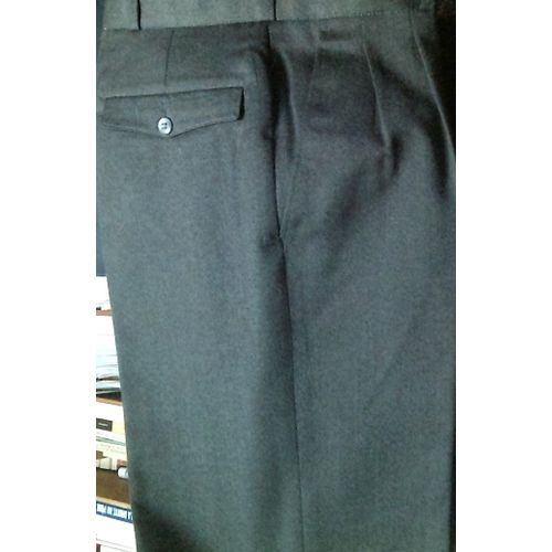 Pantalon Eural Tergal Polyester 38 Marron Gris
