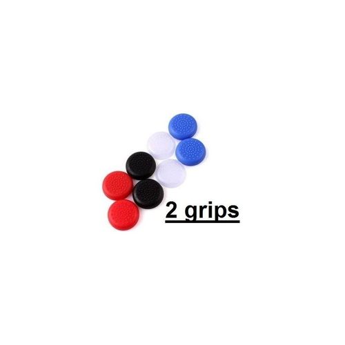 Protection Silicone Pour Joystick De Manette Ps4 Couleur Noir X2 - Skyexpert