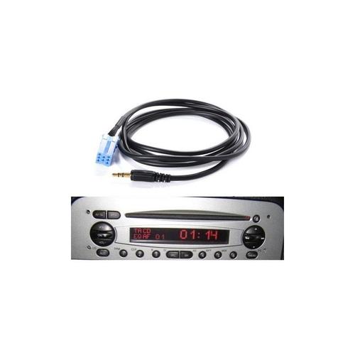 Cable aux auxiliaire autoradio jack alfa romeo 147 de 2002 phase 1 - skyexpert