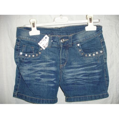 Short En Jean Bleu "Influx" (10 Ans )