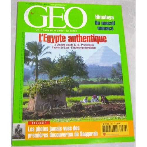 Geo N°288 L'egypte Authentique