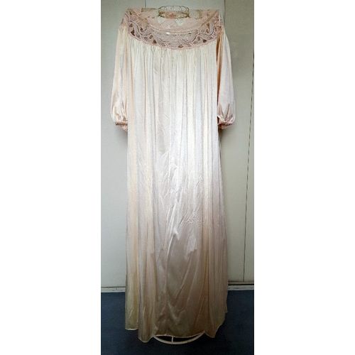 Valisère - Chemise De Nuit En Polyamide Beige Rosé Taille 42-44
