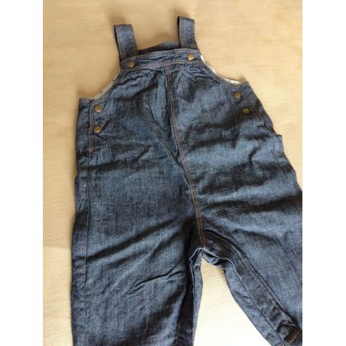 Salopette En Jean Bout'chou - Taille 3 Mois