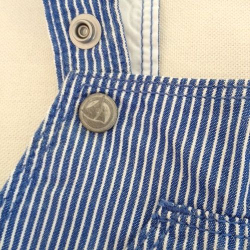 Salopette Rayée Petit Bateau - Taille 6 Mois