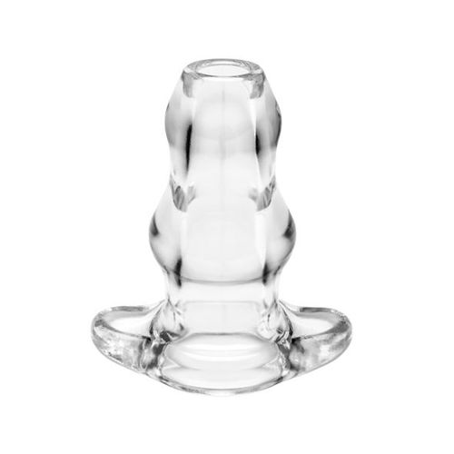 Plug Anal Double Tunnel Medium Transparent Perfect Fit Sextoy Anal