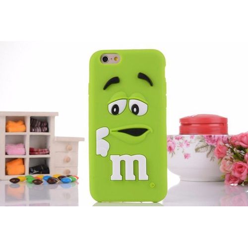 New Coque Vert M&m's Huawei Ascend P8 Lite Silicone Souple Etui Housse 3d Chocolate