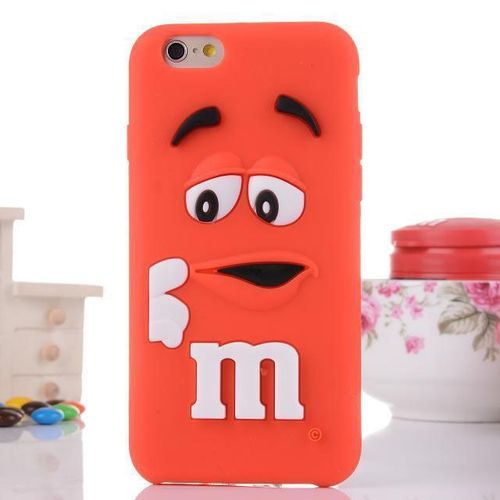 New Coque Rouge M&m's Huawei Ascend P8 Lite Silicone Souple Etui Housse 3d Chocolate