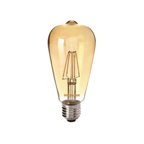 Sylvania Ampoule Led A Filament Toledo Retro St 64 Edison Ambré E27 4w Équivalence 35w