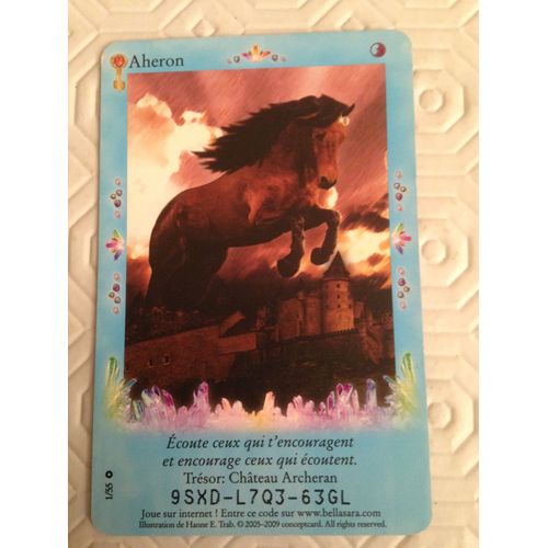 Bella Sara - Aheron - 1/55 - Trésors Fabuleux - Vf - C