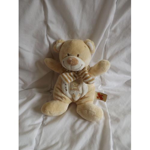 Doudou Ours Beige My Little Teddy Nicotoy