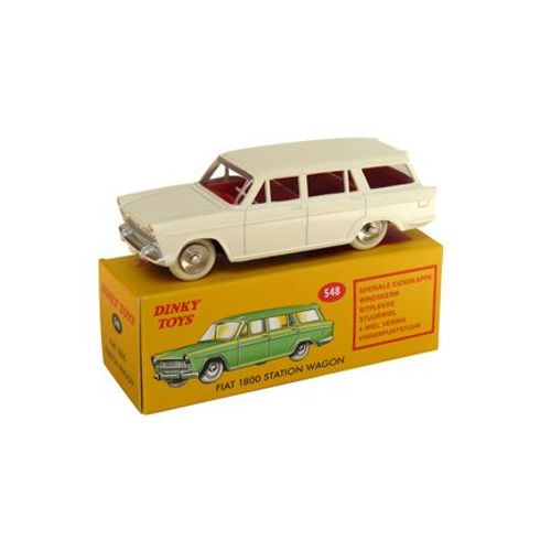 Fiat 1800 Break Blanc 1/43 Dinkytoys 548 Atlas Noel Dinky Toys-Dinky Toys