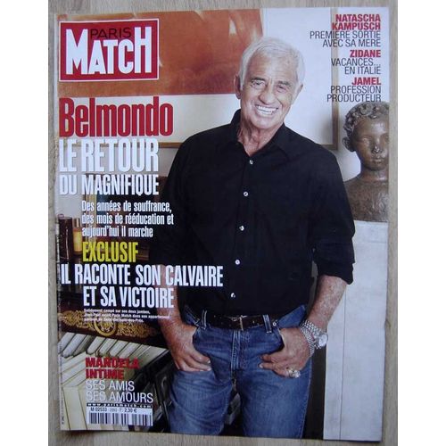 Paris Match N°2993, Coupure De Presse, Jean-Paul Belmondo