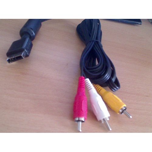Cordon Câble Video Pour Playstation One Ps1 Ps2 Ps3 1m80