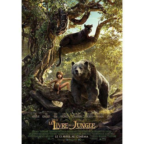 Le Livre De La Jungle - The Jungle Book - Walt Disney - Jon Favreau - Neel Sethi - Affiche De Cinéma Pliée 120x160 Cm