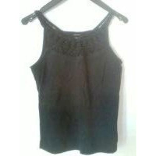 T-Shirt 3 Suisses Encolure Macramé Taille M Noir