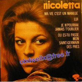 Ma Vie C'est Un Manège (2ème Pochette : De Profil)