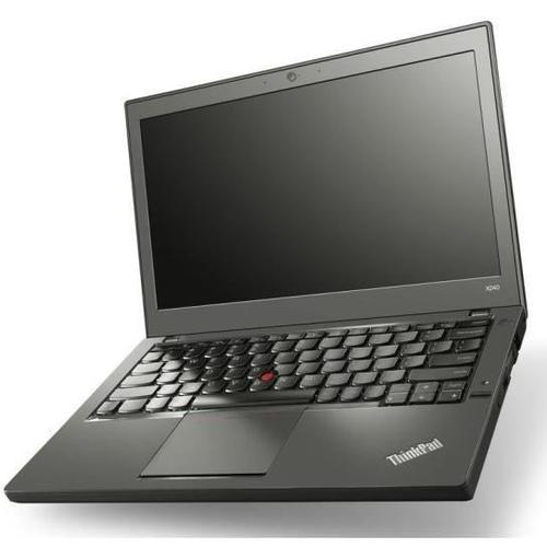 Lenovo ThinkPad X240, Intel® Core? i5 de 4 eme génération, 1,9 GHz, 31,8 cm (12.5"), 1920 x 1080 pixels, 4 Go, 160 Go