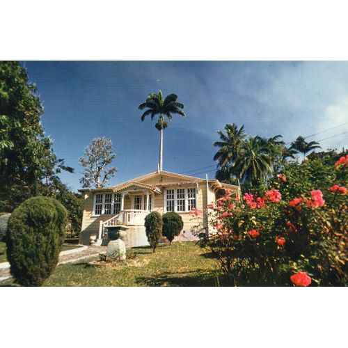 Carte Postale Ancienne- Nouvelle Caledonie - Nouvea - Maison Coloniale