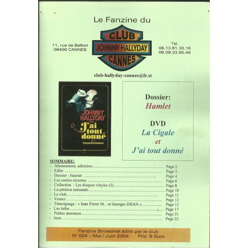   Club Johnny Hallyday Cannes 4 