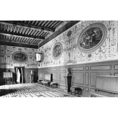 Carte Postale Dentelee - Noir Et Blanc - Chateau D'ancy Le Franc - Yonne -Cliche D . Tibislawsky - Editions Combier
