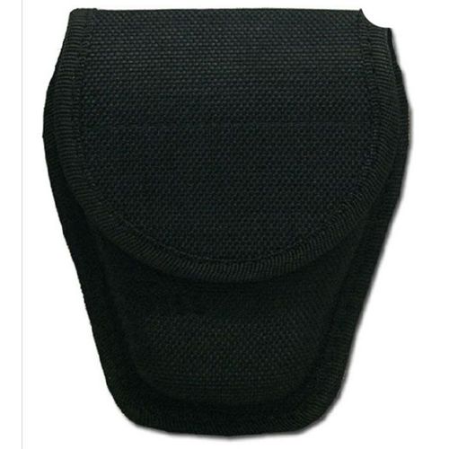 Etui Pochette Nylon Noir Pour Paire De Menotte Miltec 16268002 Airsoft Porte Menotte
