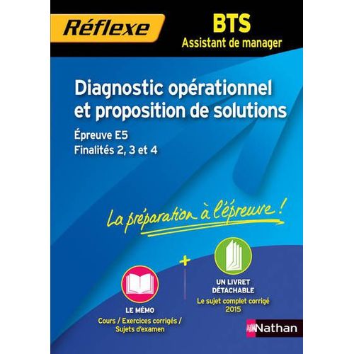 Diagnostic Opérationnel Bts Assistant Manager