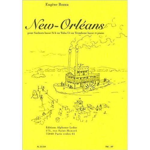 New-Orléans Pour Saxhorn Basse Sib Ou Tuba Ut Ou Trombone Basse Et Piano