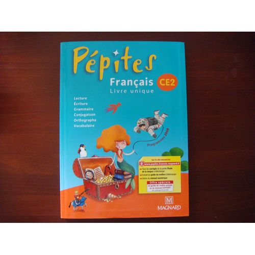 Pepites Francais Livre Unique Ce2