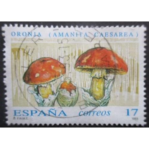 Espagne N°2838 Champignons Oblitéré