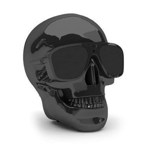 Enceinte Bluetooth Boom-Skull stéréo coloris noir son 2.1