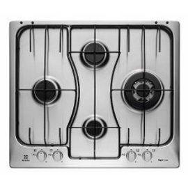 Electrolux Soft Rgg 6243 Lox - Table De Cuisson Au Gaz - 4 Fraise-Mères - Niche - Largeur : 56 Cm - Profondeur : 48 Cm - Inox