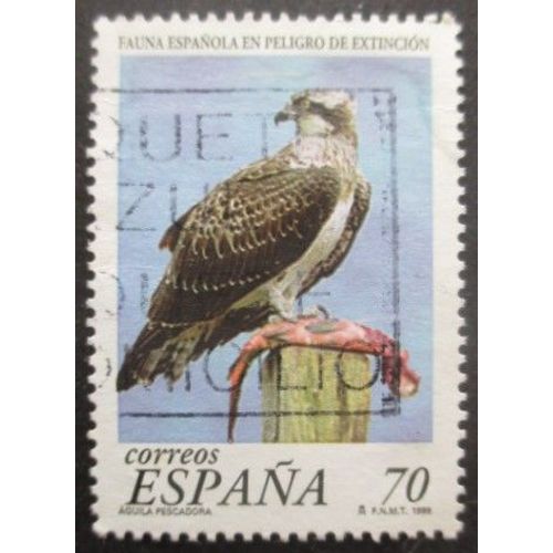 Espagne N°3185 Aigle Oblitéré