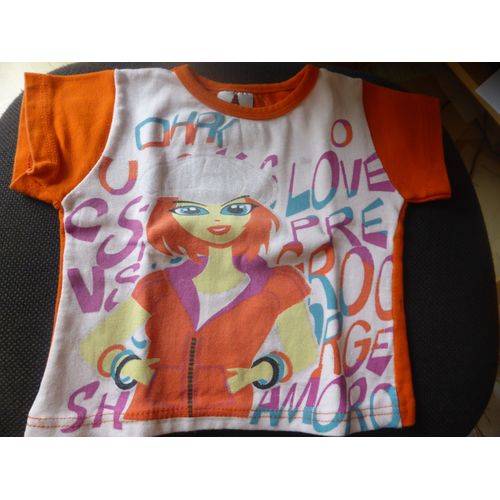 T-Shirt Kiro . Coton 2 Ans Imprimé