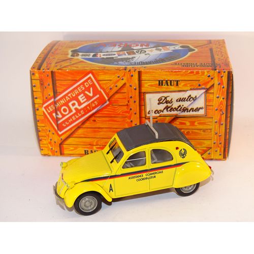 Norev 1/43 Citroen 2cv Commerciale 1957 Avec Boite Et Fascicule N25-Norev