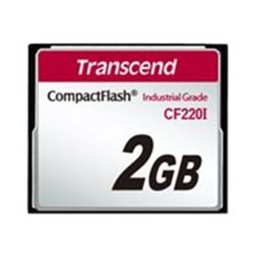 Transcend CF220I Industrial Temp - Carte mémoire flash - 2 Go - CompactFlash