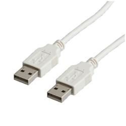 Nilox - Câble USB - USB (M) pour USB (M) - USB 2.0 - 80 cm - blanc