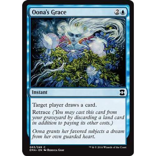 Grâce D'oona - Oona's Grace - Magic Mtg - Eternal Masters - C