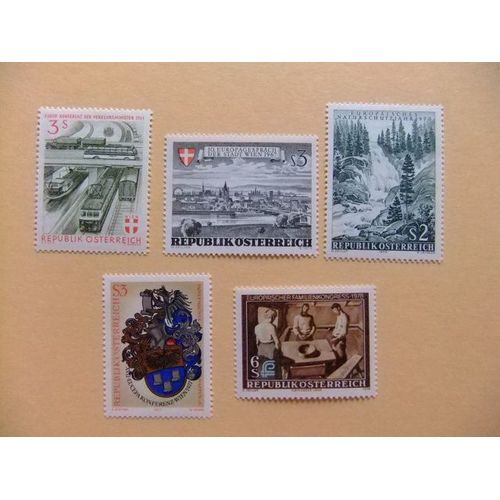 Autriche Les Pensées Européennes Europa Meelopers Timbres ** Mnh