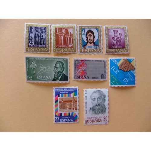 Espagne Les Pensées Européennes Europa Meelopers Timbres ** Mnh