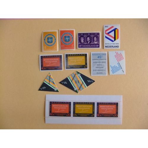 Pays Bas Les Pensées Européennes Europa Meelopers Timbres ** Mnh