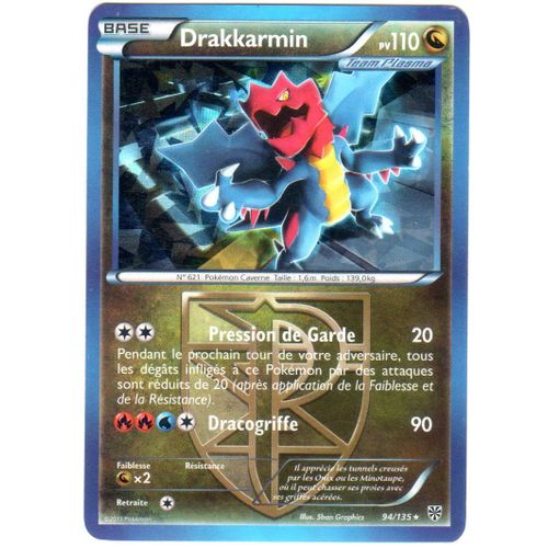 Drakkarmin Holo - Tempête Plasma - 94/135