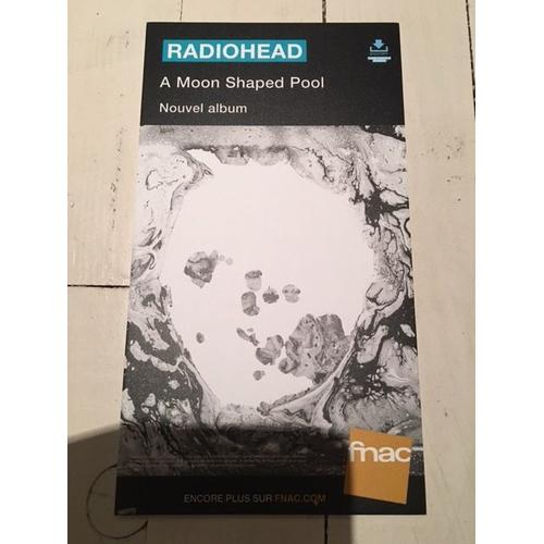 Radiohead A Moon Shaped Pool Plv Fnac Carton Rigide 2016