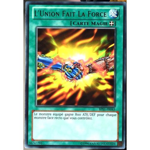 L'union Fait La Force - Bp01-Fr043 - Rare - Ihunter10