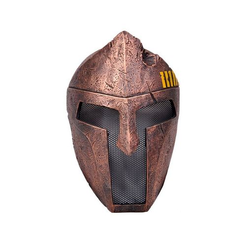 Masque Airsoft Paintball Armée Fibre De Verre Solide Bonne Qualité Avec Grille Et Mousse Intérieure Coloris Gris, Argenté, Noir Et Or Pour Protection Cosplay Déguisement. Black Sugar Paris