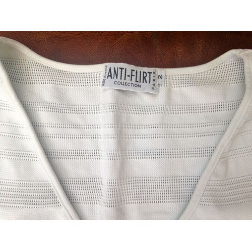 Top Anti-Flirt Collection Col V / T2 - Blanc