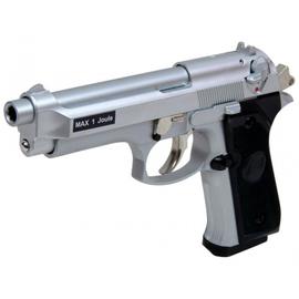 Pistolet Airsoft M92 Chromé