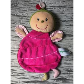 Doudou Rose Et Rouge Coccinelle Liz Liliputiens 