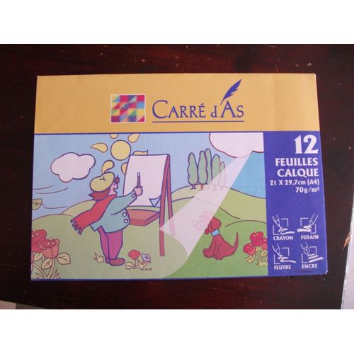 Feuilles Calque Carréd'as