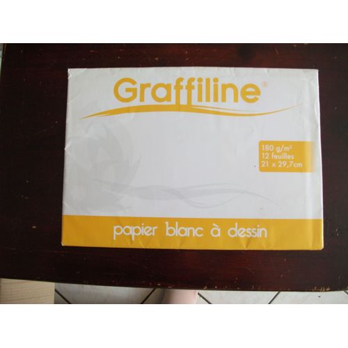 Papier À Dessin Blanc Graffine